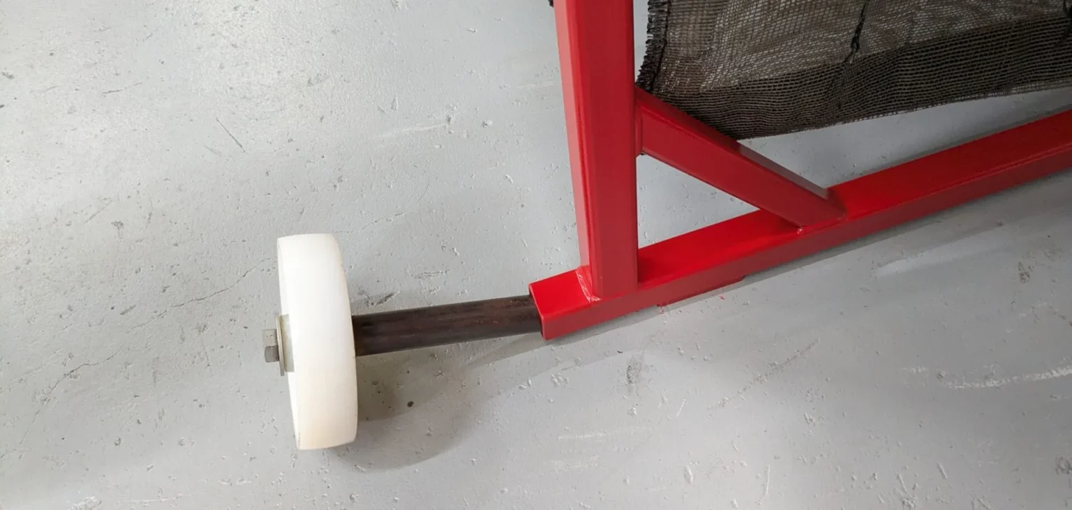 Insteekwielen om kiemrek te verrijden