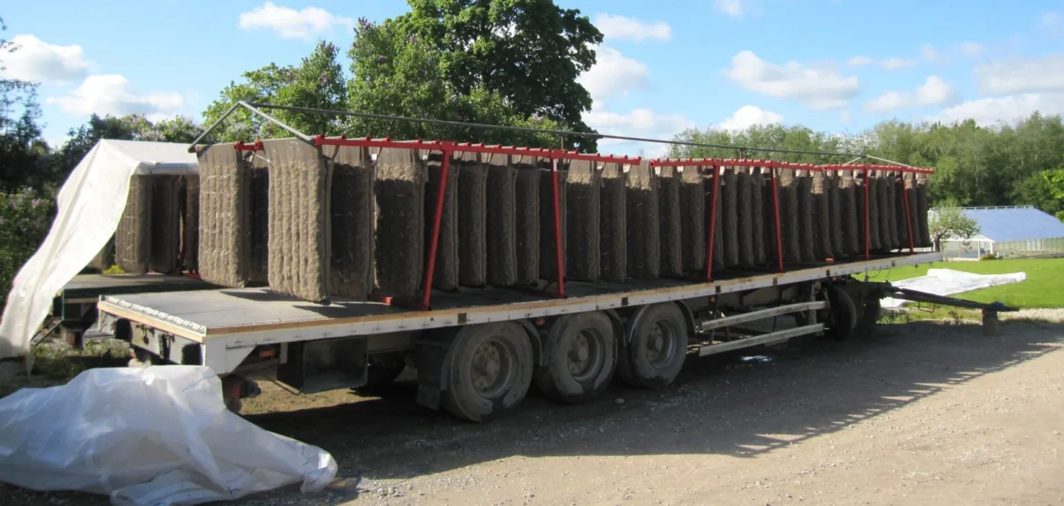Joppe voorkiemen afharden opeen wagen